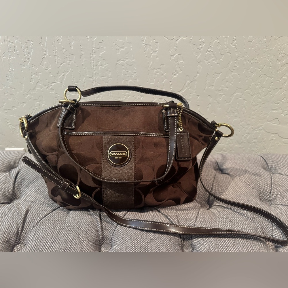 Coach Dark Brown Purse